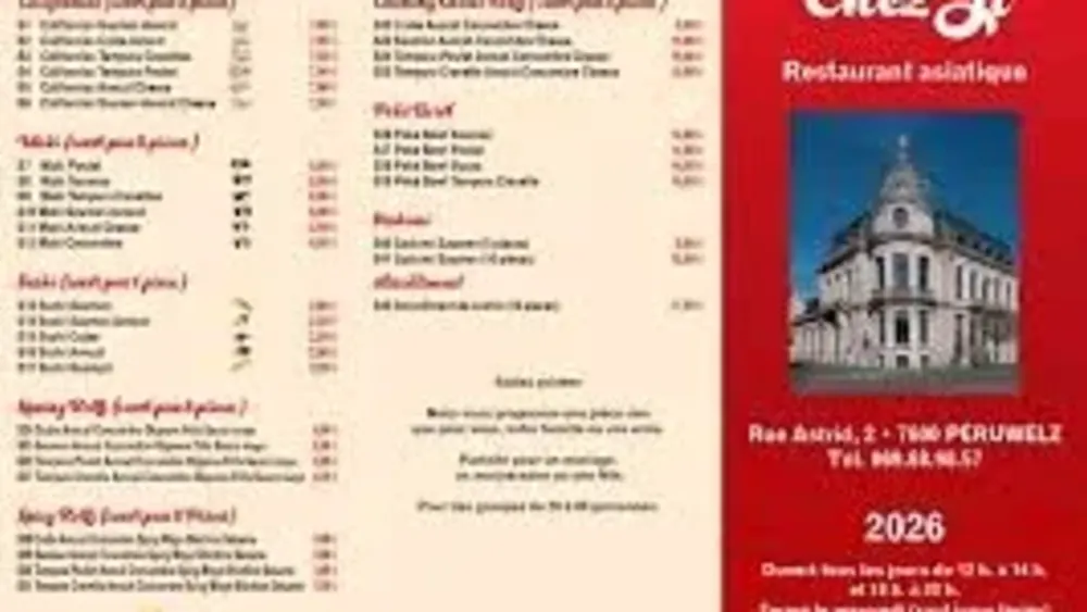 Restaurant Asiatique
