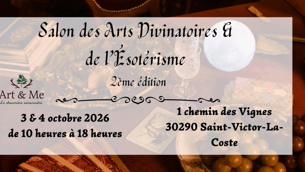 Salon ésotérisme dimanche 4 octobre