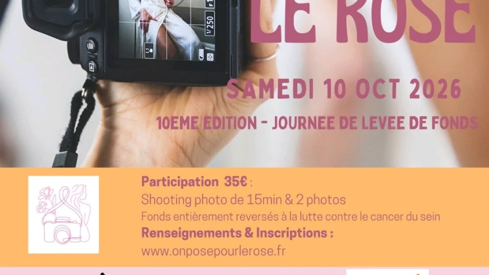 On Pose Pour le Rose
