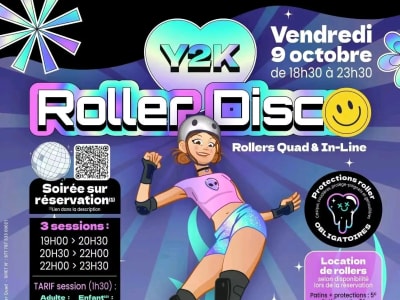Roller disco Y2K